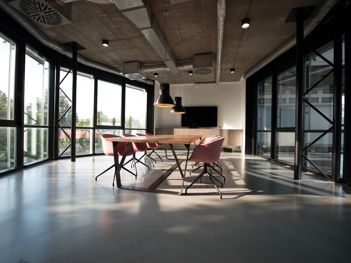 Modern conference room